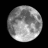 Moon age: 15 days, 15 hours, 3 minutes,100%